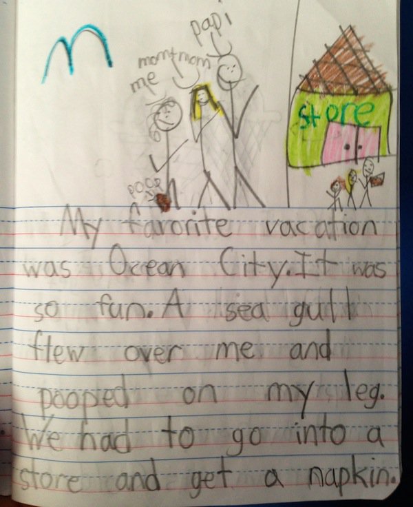 Journal Entries From Kids
