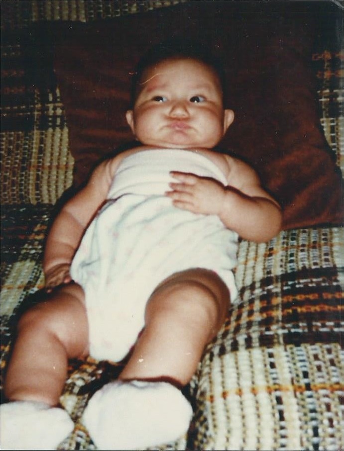 funny fat baby picture