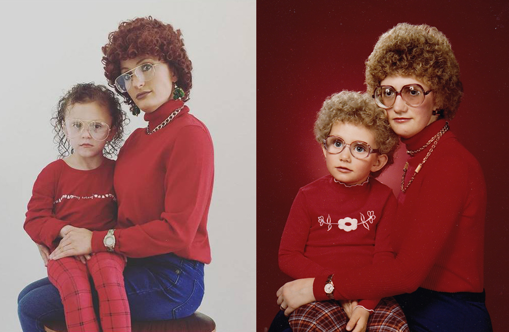 Funny Family Photo Recreations | Awkward Recreated Photos